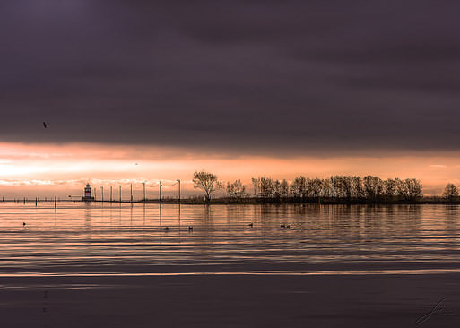 Morning in Lidköping harbor